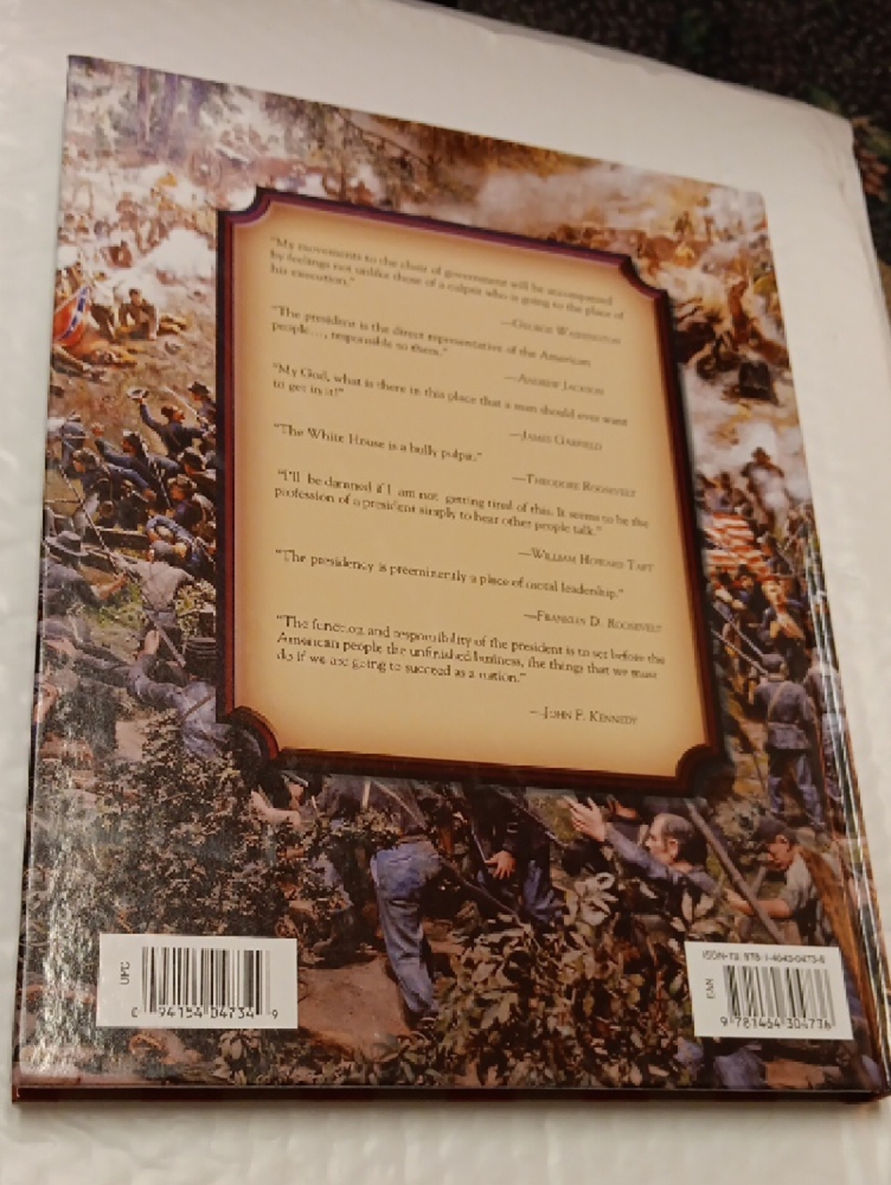 The History of the American Presidency by John Bowman - Patriotic Hardcover - Picture 2 of 2